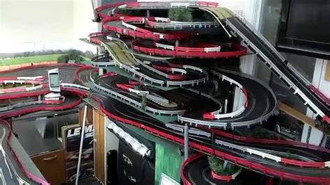 scalextric slot car layouts.